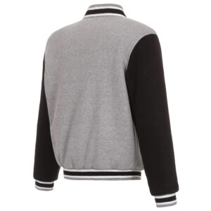 NFL Cleveland Browns Gray And Black Wool Jacket