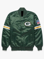 NFL Green Bay Packers Green Satin Jacket