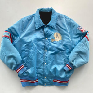 NFL Houston Oilers Football Satin Jacket