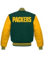NFL Letterman Green Bay Packers Varsity Jacket