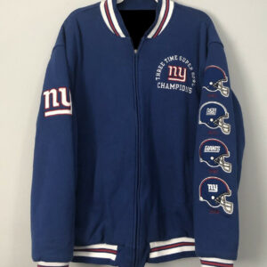 NFL New York Giants Super Bowl Champions Wool Jacket