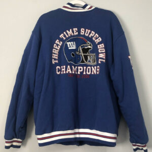 NFL New York Giants Super Bowl Champions Wool Jacket