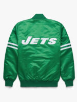 NFL New York Jets Green Satin Jacket