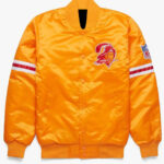 NFL Orange Tampa Bay Buccaneers Satin Jacket