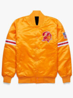 NFL Orange Tampa Bay Buccaneers Satin Jacket