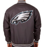 NFL Philadelphia Eagles Brown Textile Jacket