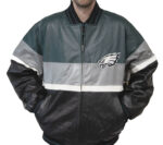 NFL Philadelphia Eagles Football Leather Jacket