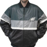 NFL Philadelphia Eagles Football Leather Jacket