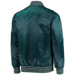NFL Philadelphia Eagles Green Satin Jacket
