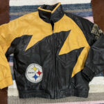 NFL Pittsburgh Steelers Black And Yellow Leather Jacket
