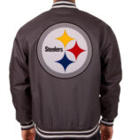 NFL Pittsburgh Steelers Brown Textile Jacket