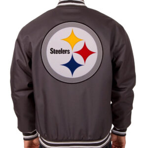 NFL Pittsburgh Steelers Brown Textile Jacket