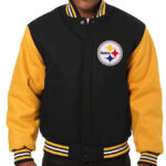 NFL Pittsburgh Steelers Football Varsity Jacket
