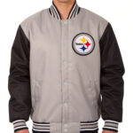 NFL Pittsburgh Steelers Brown Textile Jacket