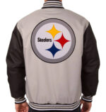 NFL Pittsburgh Steelers Brown Textile Jacket