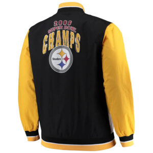 NFL Pittsburgh Steelers Multicolor Polyester Jacket