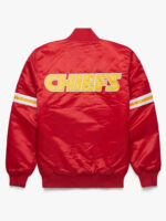 NFL Red Kansas City Chiefs Satin Jacket