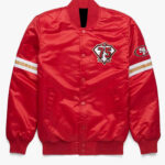 NFL Red San Francisco 49ers Satin Jacket