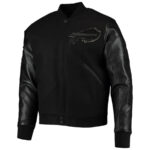 NFL Team Buffalo Bills Black Varsity Jacket