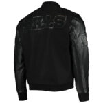 NFL Team Buffalo Bills Black Varsity Jacket