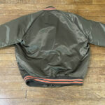 NFL Team Cleveland Browns Black Satin Jacket