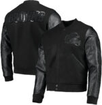 NFL Team Cleveland Browns Football Black Varsity Jacket