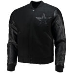 NFL Team Dallas Cowboys Black Varsity Jacket
