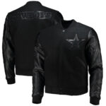 NFL Team Dallas Cowboys Black Varsity Jacket