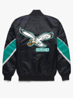 NFL Team Philadelphia Eagles Multicolor Satin Jacket