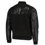 NFL Team San Francisco 49ers Black Varsity Jacket