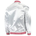NFL White New York Giants Satin Jacket