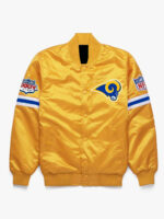 NFL Yellow Los Angeles Rams Satin Jacket