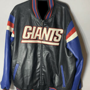 New York Giants NFL Football Leather Jacket
