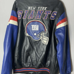New York Giants NFL Football Leather Jacket