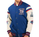 New York Giants Super Bowl Champions Bomber Jacket