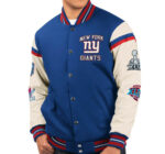 New York Giants Super Bowl Champions Bomber Jacket