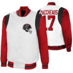 Olamide Zaccheaus NFL Team Atlanta Falcons Satin Jacket