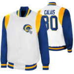 Raymond Calais NFL Los Angeles Rams Satin Jacket