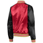 San Francisco 49ers Red Black NFL Satin Jacket