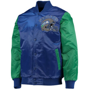 Seattle Seahawks Throwback NFL Satin Jacket