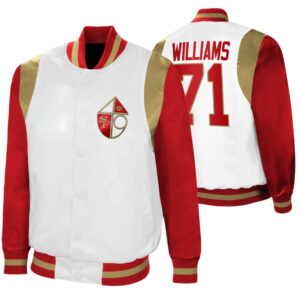 Trent Williams San Francisco 49ers NFL Satin Jacket