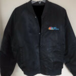 Vintage 1980s Chalk Line NBC Sports Button Front Jacket