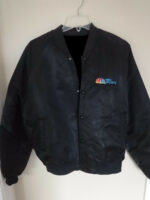 Vintage 1980s Chalk Line NBC Sports Button Front Jacket