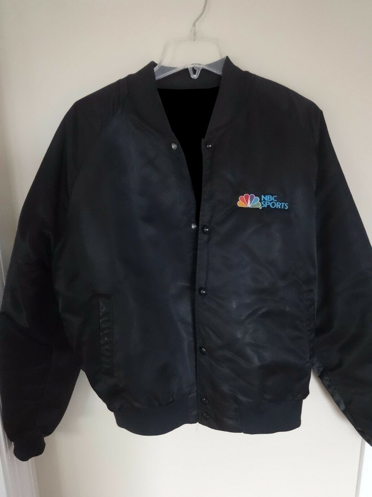 Vintage 1980s Chalk Line NBC Sports Button Front Jacket (2) Vintage 1980s Chalk Line NBC Sports Button Front Jacket