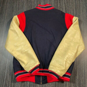 Vintage 80s MLB Cleveland Indians Varsity Jacket