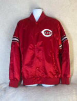 Vintage MLB Red Cincinnati Reds Satin Jacket