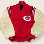 Vintage MLB Red Cincinnati Reds Varsity Jacket