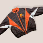 Vintage NFL Cleveland Browns Football Leather Jacket