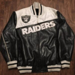 Vintage NFL Las Vegas Raiders Leather Jacket