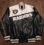 Vintage NFL Las Vegas Raiders Leather Jacket